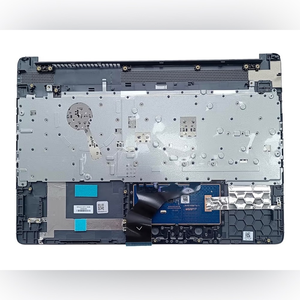 HP Laptop Replacement-Upper Case Palmrest & Backlit Keyboard Touchpad Assembly - Picture 3 of 7
